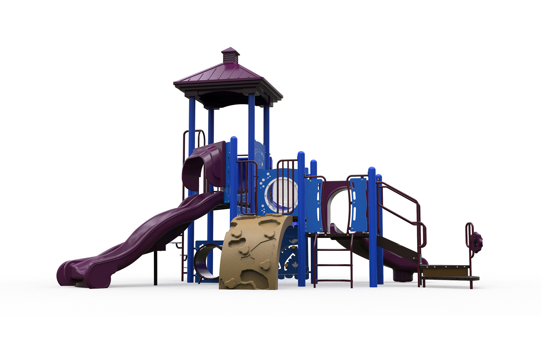 Super Slide Play Structure - Commercial Playground Equipment - American  Parks Company